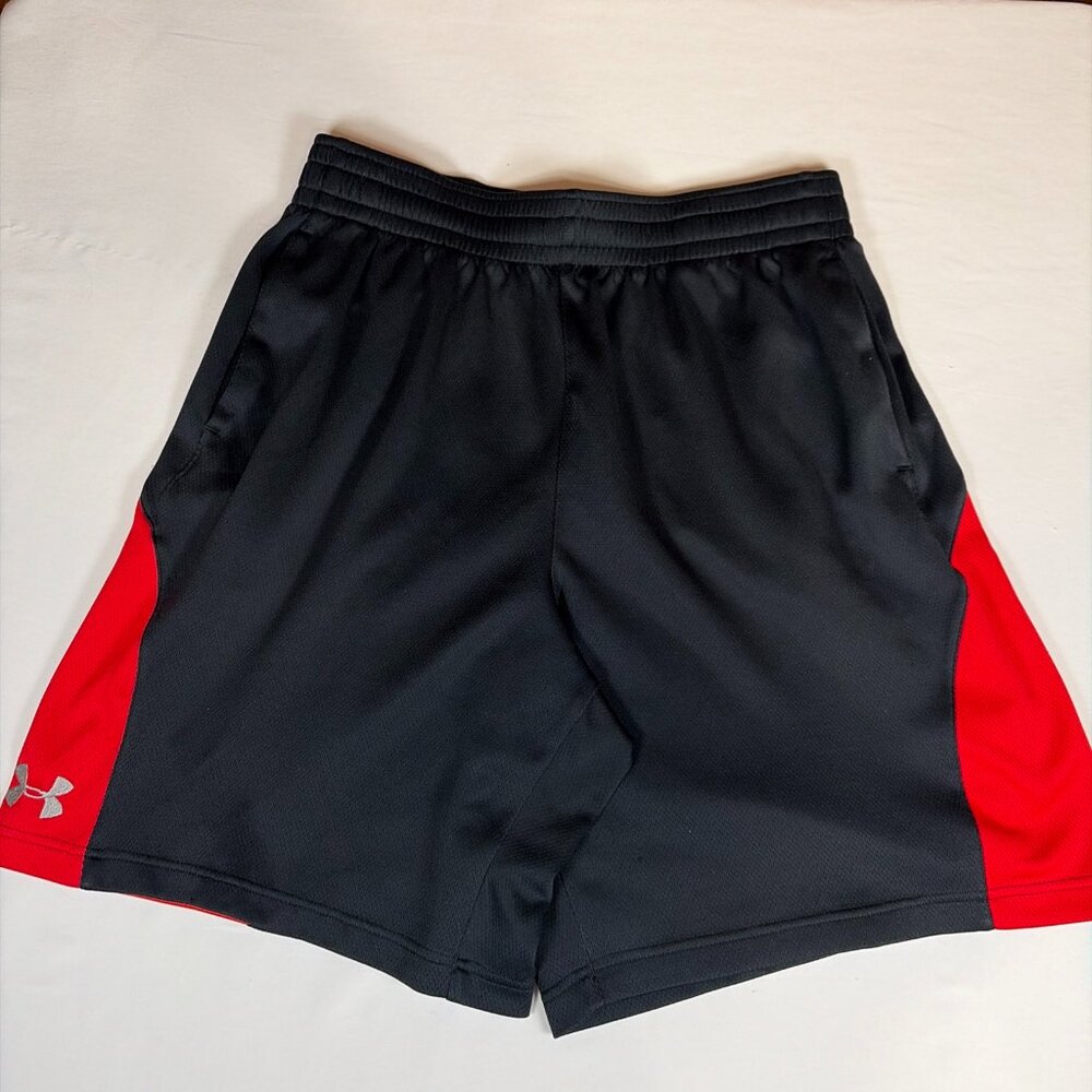 Under Armour Activewear Shorts Men's L Black 100% Polyester